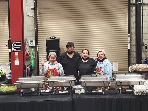 One Nation Dream Makers serving Thanksgiving Dinner at Costco